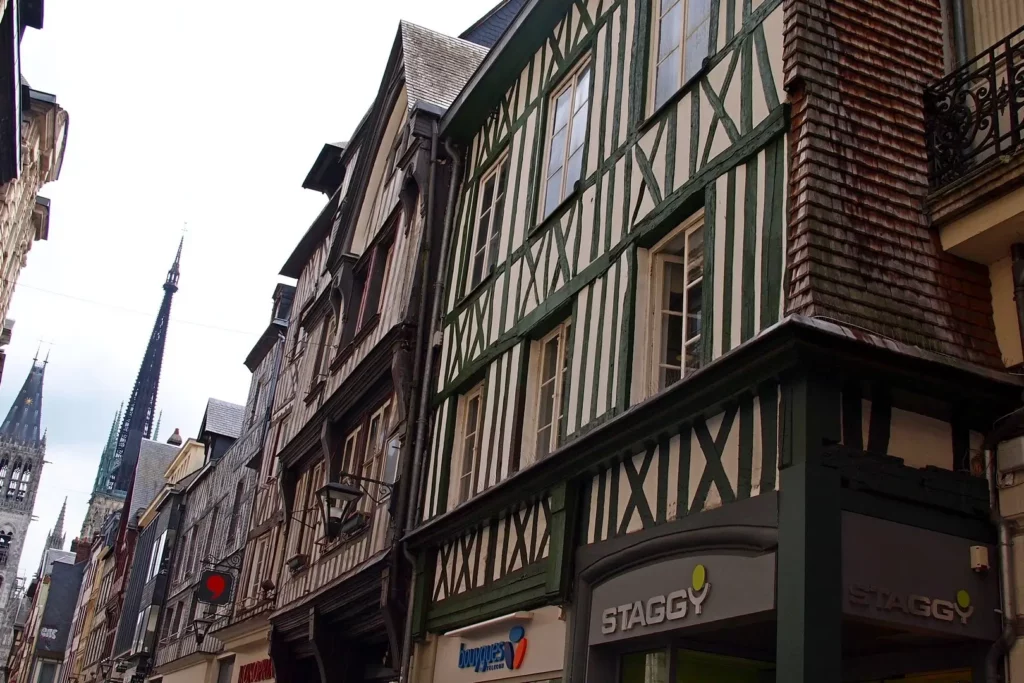 Rouen old town / Rouen Altstadt