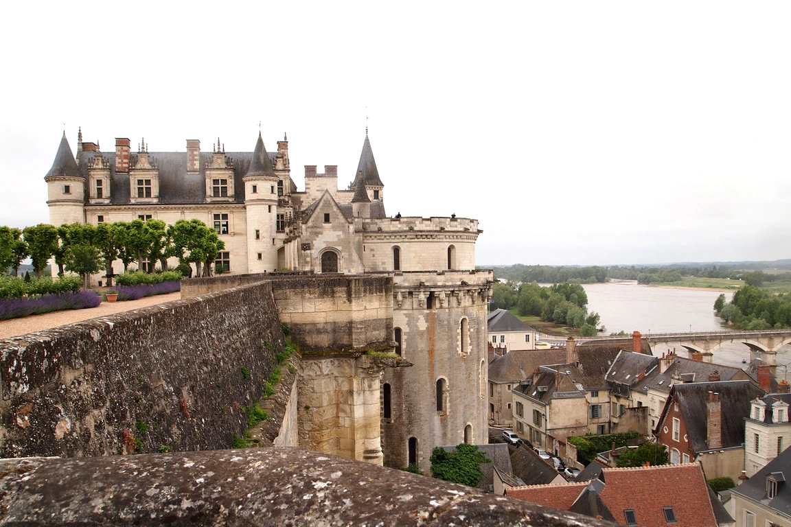 Loire Castles Loiretal Schlösser Amboise castle Schloss Amboise